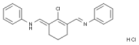 MC74729 N-((2-Chloro-3-((phenylimino)methyl)cyclohex-2-en-1-ylidene)methyl)aniline hydrochloride 63857-00-1 N-[(3-(苯胺基亚甲基)-2-氯-1-环己烯-1-基)亚甲基]苯胺盐酸盐