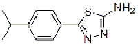 MC90201 5-(4-ISOPROPYLPHENYL)-1,3,4-THIADIAZOL-2-AMINE 100987-89-1 2-氨基-5-(4-异丙基苯基)-1,3,4-噻二唑