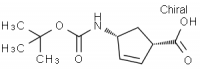 MC43018  (-)-(1S,4R)-N-叔丁氧羰基-4-氨基环戊-2-烯-1-甲酸  [151907-79-8]