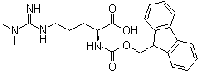 MC97701 FMOC-ARG(ME2, ASYMMETRIC)-OH HCL 268564-10-9 N5-[(二甲基氨基)亚氨基甲基]-N2-[(9H-芴-9-基甲氧基)羰基]-L-鸟氨酸