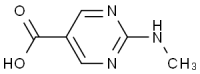 MC73317 5-Pyrimidinecarboxylic acid, 2-(methylamino)- (7CI,8CI,9CI) 5388-21-6 2-甲基氨基嘧啶-5-羧酸