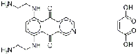 MC83371 Benz(g)isoquinoline-5,10-dione, 6,9-bis((2-aminoethyl)amino)-, (2Z)-2- butenedioate (1:2) 144675-97-8 马来到匹杉琼