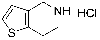 MC64146 4,5,6,7-Tetrahydrothieno[3,2,c] pyridine hydrochloride 28783-41-7 4,5,6,7-四氢噻吩[3,2-c]吡啶盐酸盐