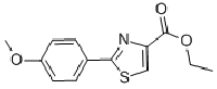 MC73867 2-(4-METHOXY-PHENYL)-THIAZOLE-4-CARBOXYLIC ACID ETHYL ESTER 57677-79-9 2-(4-甲氧基苯基)-噻唑-4-羧酸乙酯