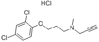 MC83981 CLORGYLINE HYDROCHLORIDE 17780-75-5 N-[3-(2,4-二氯苯氧基)丙基]-N-甲基-2-丙炔胺盐酸盐