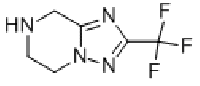 MC75278 2-(TRIFLUOROMETHYL)-5,6,7,8-TETRAHYDRO-[1,2,4]TRIAZOLO[1,5-A]PYRAZINE 681249-57-0 2-(三氟甲基)-5,6,7,8-四氢-[1,2,4]三唑并[1,5-A]吡嗪