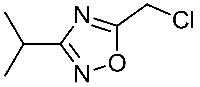 MC66264 5-(Chloromethyl)-3-Isopropyl-1,2,4-Oxadiazole 54042-97-6 5-氯甲基-3-异丙基-1,2,4-恶二唑