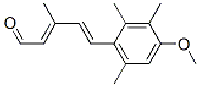MC75514 (2E,4E)-5-(4-methoxy-2,3,6-trimethylphenyl)-3-methylpenta-2,4-dienal 69877-38-9 阿曲汀中间体