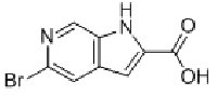 MC76566 5-bromo-1H-pyrrolo[2,3-c] pyridine-2-carboxylic acid 800401-71-2 2-羧酸-5-溴-6-氮杂吲哚
