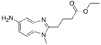 MC64782 1-Methyl-5-amino-1H-benzimidazole-2-butanoic acid ethyl ester 3543-73-5 5-氨基-1-甲基-1H-苯并咪唑-2-丁酸乙酯