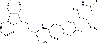 MC92587 N-[(9H-Fluoren-9-ylMethoxy)carbonyl]-4-[[[(4S)-hexahydro-2,6-dioxo-4-pyriMidinyl]carbonyl]aMino]-L-phenylalanine 1253282-31-3 N-[芴甲氧羰基]-4-[[[(4S)-六氢-2,6-二氧代-4-嘧啶基]羰基]氨基]-L-苯丙氨酸