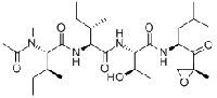 MC80286 EPOXOMICIN 134381-21-8 N-乙酰基-N-甲基-L-异亮氨酰-L-异亮氨酰-N-[(1S)-3-甲基-1-[[(2R)-2-甲基-2-环氧乙烷基]羰基]丁基]-L-苏氨酰胺