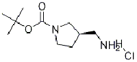 MC39732  (R)-3-(氨基甲基)吡咯烷-1-甲酸叔丁酯盐酸盐  [916214-31-8]