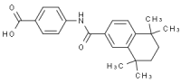MC81701 4-[(5,6,7,8-Tetrahydro-5,5,8,8-Tetramethyl-2-Naphthalenyl)Carboxamido]Benzoic Acid 102121-60-8 4-[(5,6,7,8-四氢-5,5,8,8-四甲基-2-萘基)甲酰氨基]苯甲酸