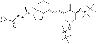 MC82045 (2E,4R)-4-[(1R,3aS,4E,7aR)-4-[(2E)-2-[(3S,5R)-3,5-Bis[[(tert-butyl)dimethylsilyl]oxy]-2-methylenecyclohexylidene]ethylidene]octahydro-7a-methyl-1H-inden-1-yl]-1-cyclopropyl-2-penten-1-one 112849-17-9 钙泊三醇中间体-9
