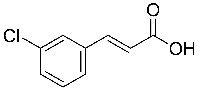 MC62861 Trans-3-Chlorocinnamic Acid,Predominantly Trans 1866-38-2 反式-3-氯肉桂酸