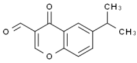 MC71005 4H-1-Benzopyran-6-Isopropyl-4-Oxo-3-Carboxaldehyde 49619-58-1 6-异丙基-4-氧代-4H-1-苯并吡喃-3-甲醛