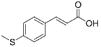 MC60142 3-[4-(Methylsulfanyl)Phenyl]Acrylic Acid 102016-58-0 4-甲硫基肉桂酸