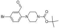 MC74554 4-(4-Bromo-2-formyl-phenyl)-piperazine-1-carboxylic acid tert-butyl ester 628326-05-6 1-BOC-4-(4-溴-2-甲酰苯基)哌啶
