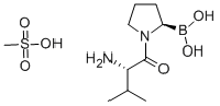 MC83492 [(2R)-1-[(2S)-2-Amino-3-methylbutanoyl]pyrrolidin-2-yl]boronic acid mesylate 150080-09-4 [(2R)-1-[(2S)-2-氨基-3-甲基丁酰基]吡咯烷-2-基]硼酸甲磺酸盐