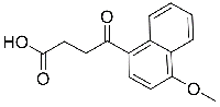 MC64798 3-(4-Methoxy-1-Naphthoyl)Propionic Acid 3562-99-0 孟布酮