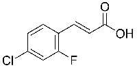 MC63126 4-Chloro-2-Fluorocinnamic Acid 202982-65-8 4-氯-2-氟肉桂酸